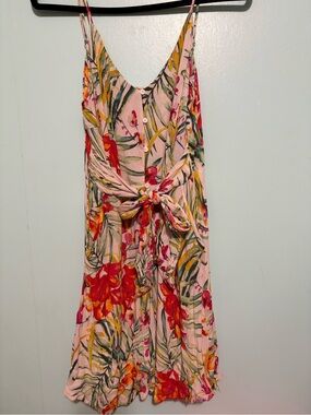 Staccato Pink Floral Button-Front Top